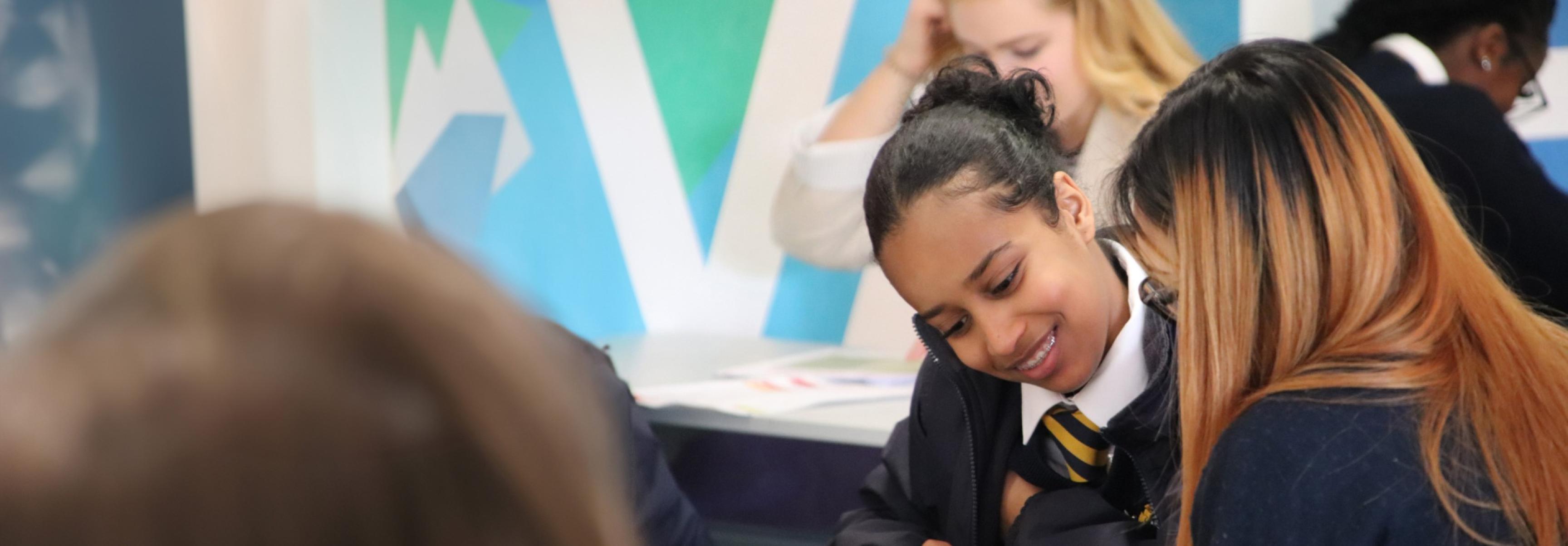 Young people in a classroom
