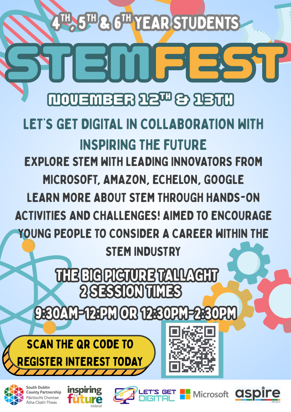 Stemfest Event Poster 1 